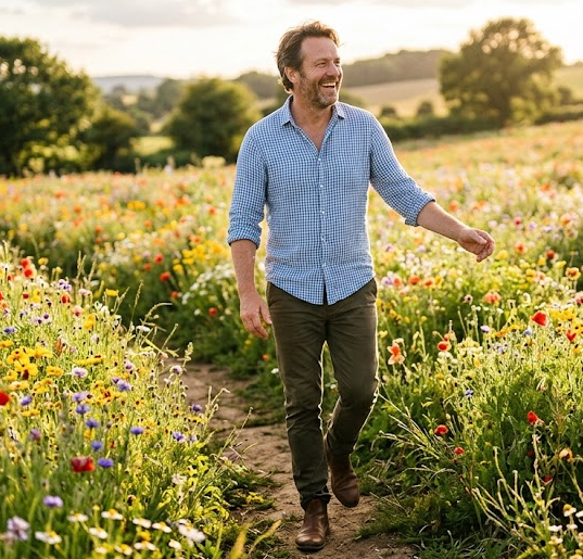 Morgenritual mit natürlichem Licht und Bewegung